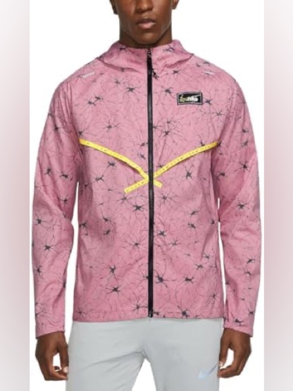 Nike Size $130 Repel UV D.Y.E. Men's Running Windrunner Jacket DQ4784-698 SZ M